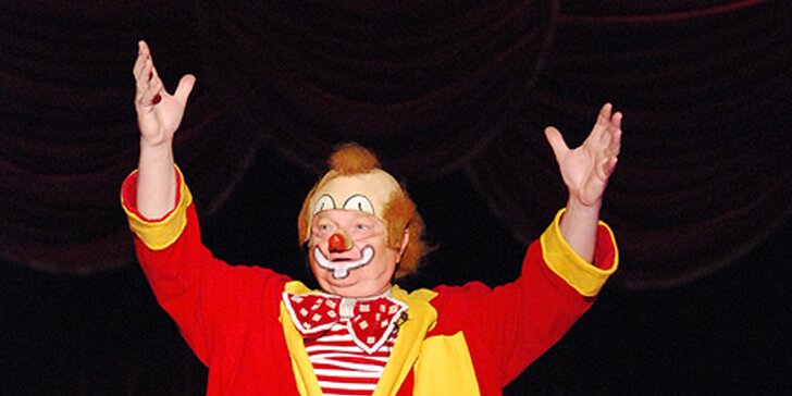 Vstupenka na zábavnou show cirkusu Bernes: březnová představení na Hájích