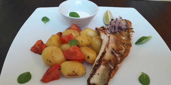 V hlavní roli candát: 4chodové degustační menu v restaurantu Indigo pro 2