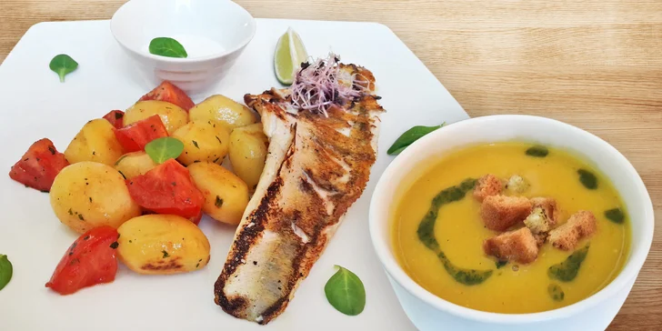 V hlavní roli candát: 4chodové degustační menu v restaurantu Indigo pro 2