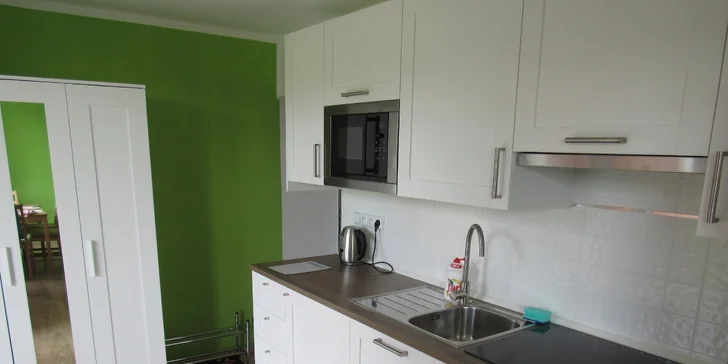 Zima v útulném apartmánu v centru Šumavy až pro 4 osoby