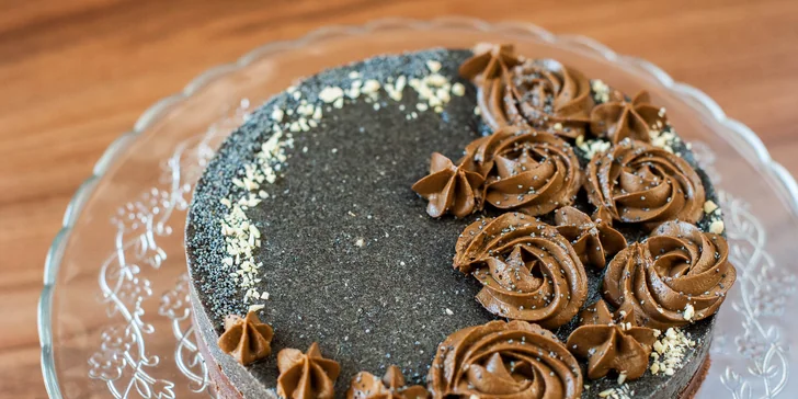 1 000 g Raw makovo-kakaová torta