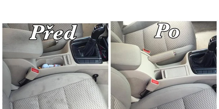 Kompletní čištění interiéru automobilu vč. tepování