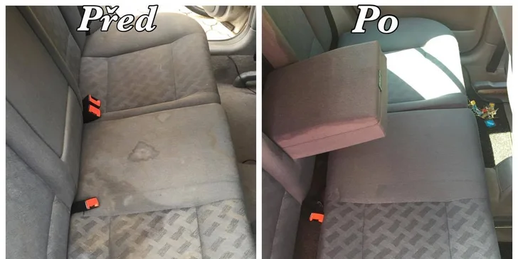 Kompletní čištění interiéru automobilu vč. tepování