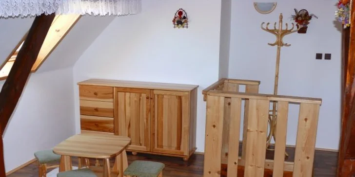 Podzimní pobyt v CHKO Třeboňsko: vybavený apartmán pro dva i rodinu