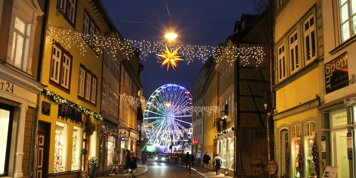 Adventní perly Durynska: malebný Výmar a Erfurt s jedinečnými trhy u Dómu