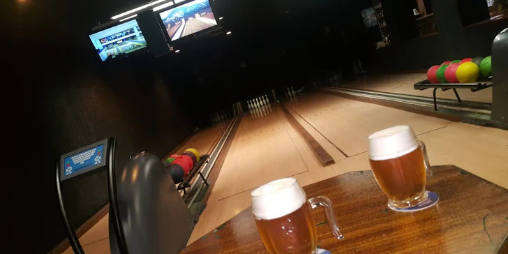Tohle bude mít koule: pronájem bowlingové dráhy na 60 minut až pro 6 hráčů