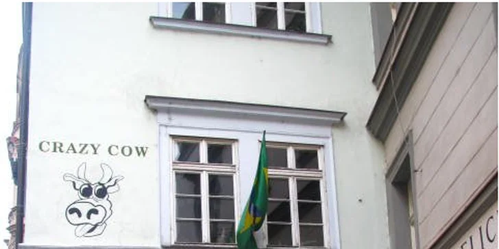 Nabité steakové menu s předkrmem a lahví vína pro dva přímo v centru města