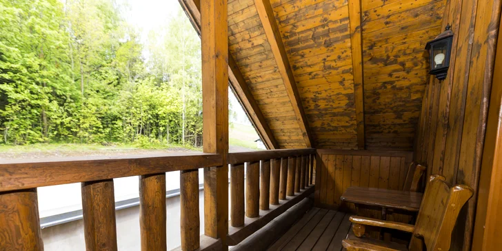 Některé pokoje mají i balkon.