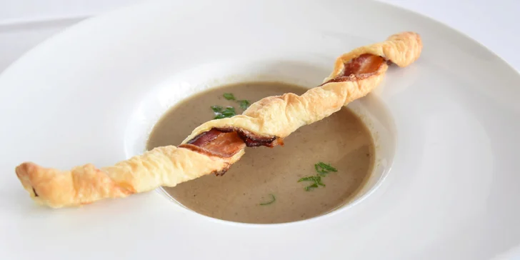 5chodové degustační menu: Servírují se dobroty a úchvatný výhled na Brno