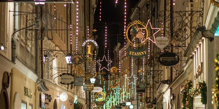 Jednodenní výlet do vánočně laděného Salzburgu