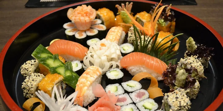 3chodové menu PRO DVA v restaurantu Samurai