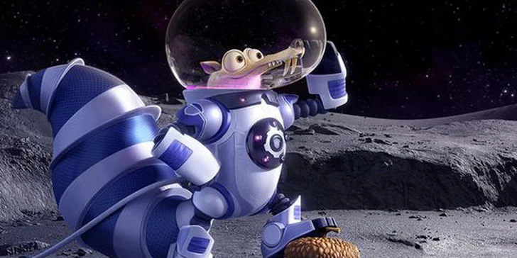 Dvě vstupenky do Lucerny na 3D animák Doba ledová: Mamutí drcnutí