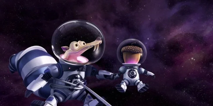 Dvě vstupenky do Lucerny na 3D animák Doba ledová: Mamutí drcnutí