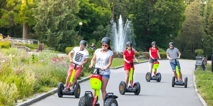 Na segwayi za krásami Olomouce: komentovaná projížďka s průvodcem