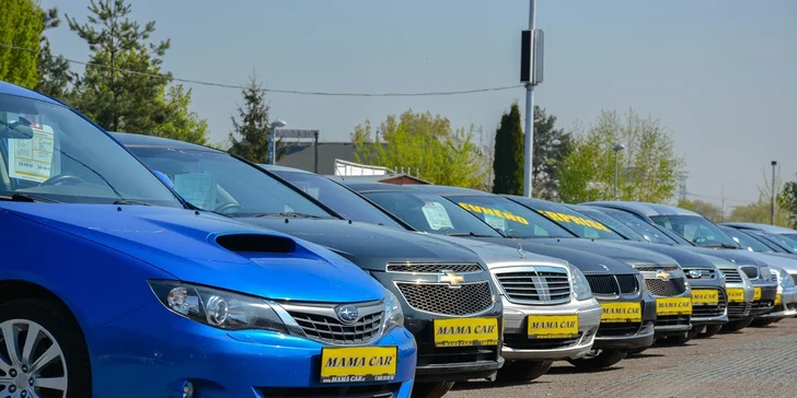 Kupón na slevu 10 000 Kč na nákup vysněného vozu z autobazaru MAMA CAR