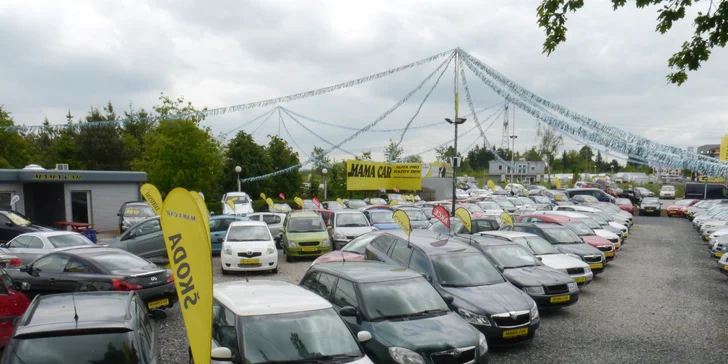 Kupón na slevu 10 000 Kč na nákup vysněného vozu z autobazaru MAMA CAR