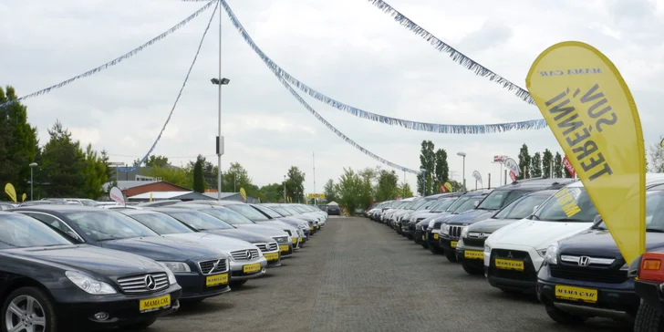 Kupón na slevu 10 000 Kč na nákup vysněného vozu z autobazaru MAMA CAR