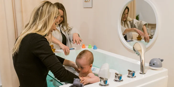 Baby Spa podporuje prirodzený motorický a psychický vývoj detí od 2 týždňov do 2 rokov.