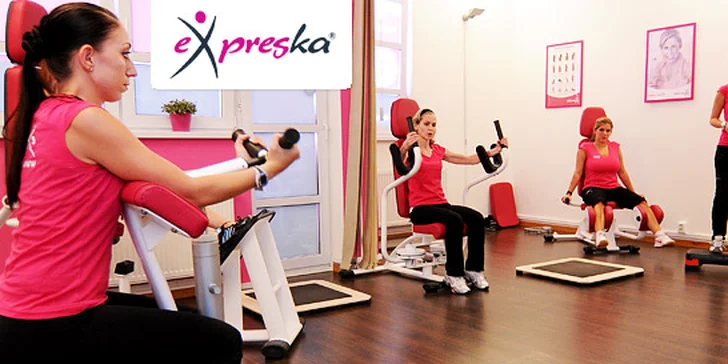 30minutové kruhové tréninky pro ženy v Expresce