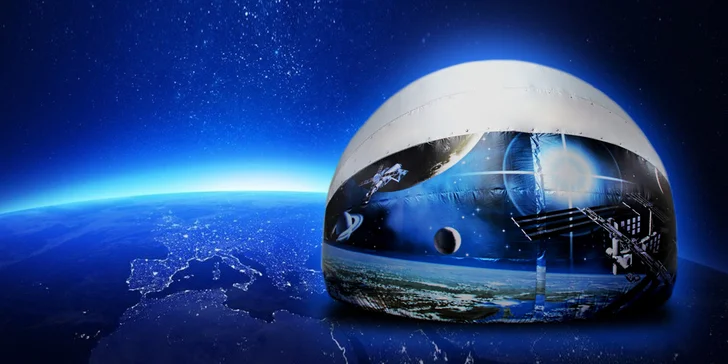 Hvězdná obloha u vás doma: Mobilní planetárium na 60 až 180 minut