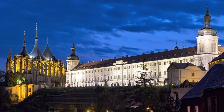 Pobyt v Kutné Hoře u chrámu sv. Barbory: polopenze i vstupenky do chrámu
