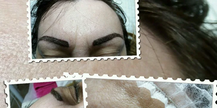 Permanentní make-up obočí pomocí mikropigmentace