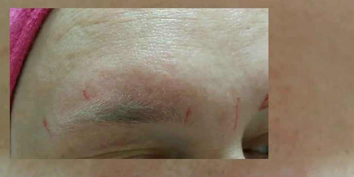 Permanentní make-up obočí pomocí mikropigmentace