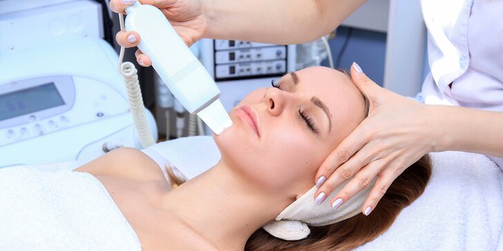 Pořádně nabité balíčky kosmetického ošetření: čištění, masáž i galvanizace