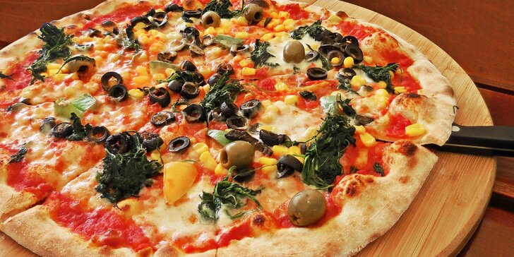 Italské hodování u zoo: Pizza dle výběru a pizza Margherite zdarma