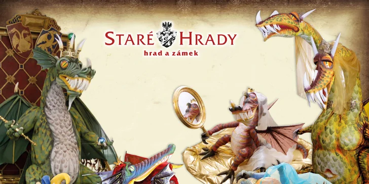 Výlet do říše fantazie: Rodinné vstupné na hrad plný draků a pohádkové pexeso