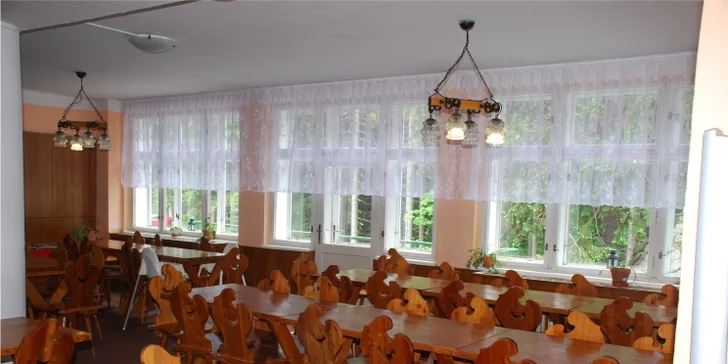 3 pohodové dny s polopenzí nebo plnou penzí a saunou pro dva v Krkonoších