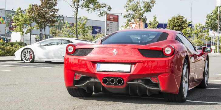 Řízení nejnovějšího Lamborghini, Ferrari, Maserati včetně paliva po celé ČR