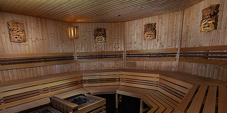 Celodenní vstup do wellness na Harfě s luxusními saunami pro 1 nebo 2 osoby