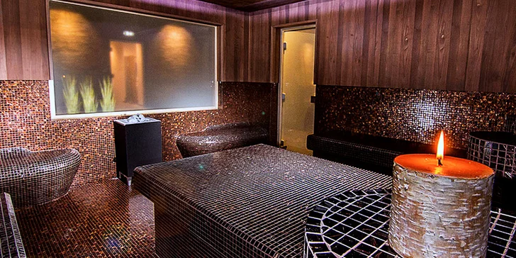 Celodenní vstup do wellness na Harfě s luxusními saunami pro 1 nebo 2 osoby