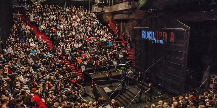 Vstupenky na rockovou operu Oidipus Tyranus