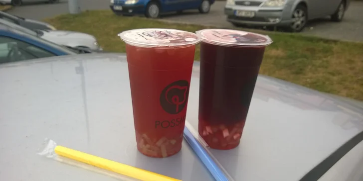 Ať má den šťávu: Bubble Tea o objemu 0,45 l s kuličkami a želé dle výběru