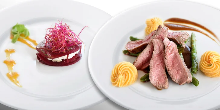 5chodové degustační menu: Servírují se dobroty a úchvatný výhled na Brno