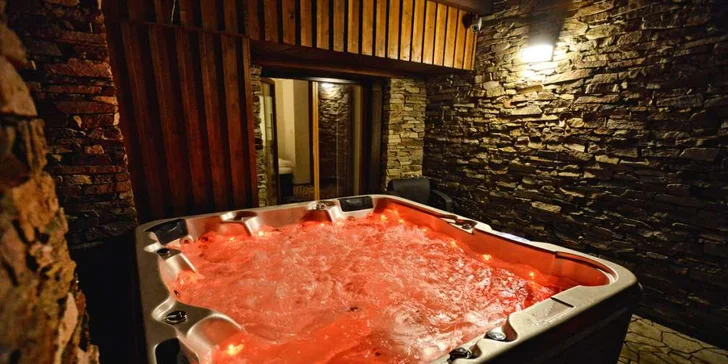 Luxusní pobyt v soukromém 5* apartmánu s vlastní saunou a vířivkou