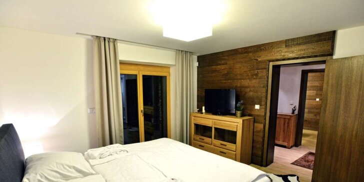 Luxusní pobyt v soukromém 5* apartmánu s vlastní saunou a vířivkou