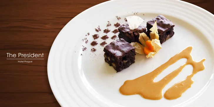 Gastronomický klenot: Výtečné menu pro dva v hotelu President