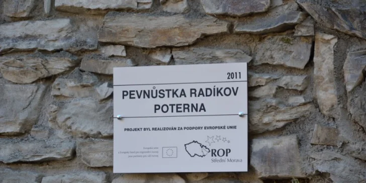 Poutavý exkurz do minulosti - prohlídka pevnosti Radíkov u Svatého Kopečku