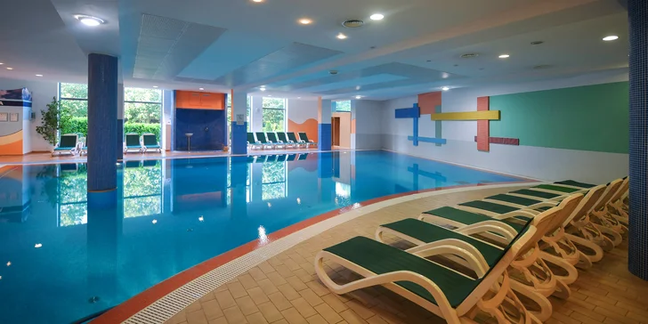 Do hotelového wellness máte neomezený vstup. 