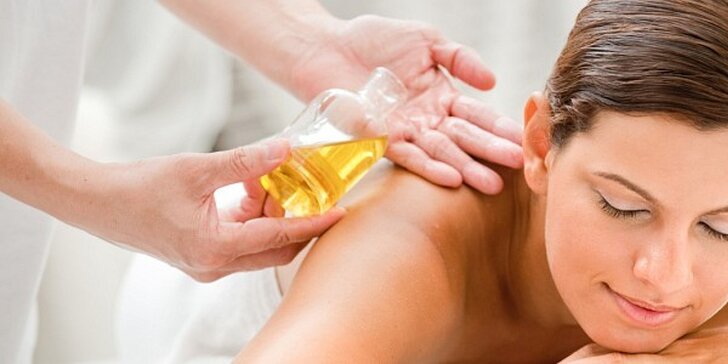 Aroma - olejová masáž zvolené části těla
