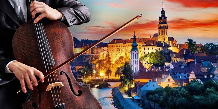 To nejlepší z klasiky: Vstupenky na českokrumlovské koncerty při svíčkách