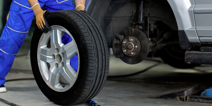 Přezutí pneumatik včetně vyvážení přímo u IKEA Brno