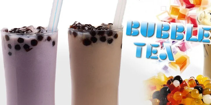 Bubble tea nebo Bubble tea Kafé dle výběru