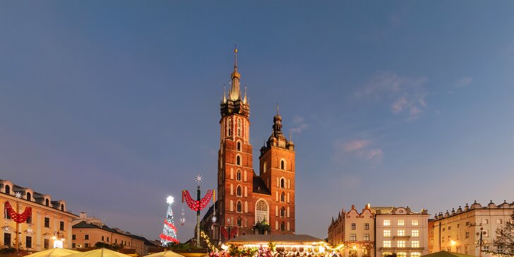 Adventní výlet do Krakova s odjezdy z Moravy či Slezska