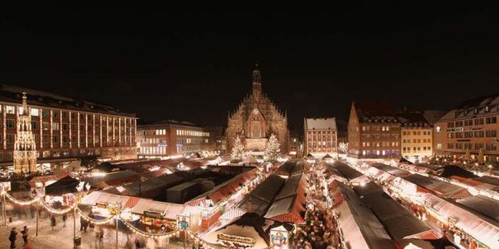 Za vánoční atmosférou na pohádkové adventní trhy do Norimberku