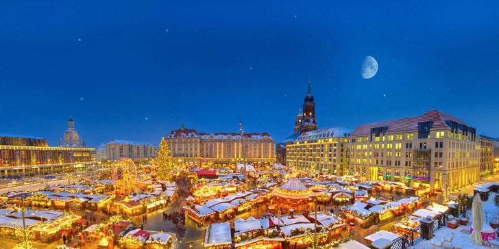 Plavba za adventními trhy v Drážďanech – oběd na lodi, nákupy a autobusem zpět