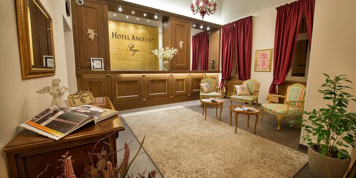 Andělský pobyt v hotelu Angelis na pražském Smíchově v blízkosti Anděla